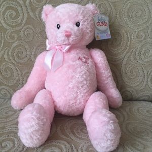 my first bear pink